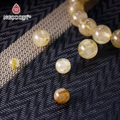 Hạt lẻ đá Thạch anh tóc vàng