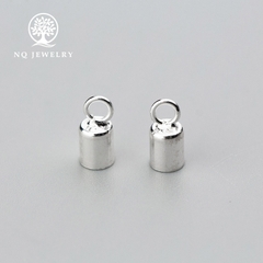Charm bạc chụp đầu dây