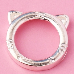 Charm bạc hình hổ