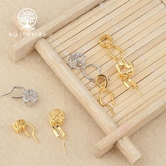 Khoen bạc móc mặt dây chuyền phật, tỳ hưu, hồ ly
