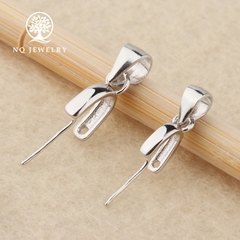 Charm khoen bạc móc mặt dây chuyền, mặt tỳ hưu, mặt phật