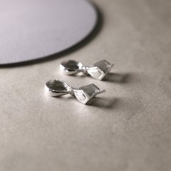 Charm bạc khoen móc mặt phật, mặt tỳ hưu lớn