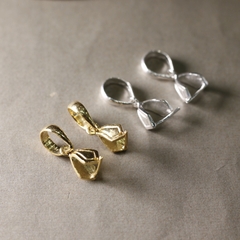 Charm bạc khoen móc mặt phật, mặt tỳ hưu lớn