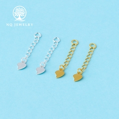 Charm bạc dây xích trang trí - Tăng đơ xích