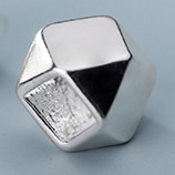 Charm bạc bi bát giác