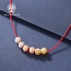 Charm bạc bi tròn họa tiết