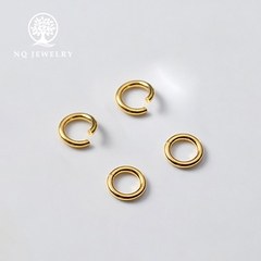 Charm bạc khoen tròn