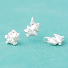 Charm bạc hình kỳ lân treo