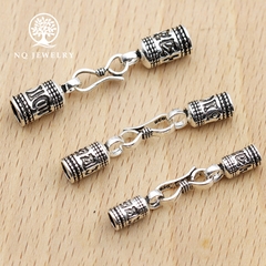 Khóa bạc cho vòng tay hoặc dây chuyền handmade
