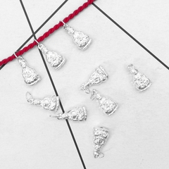 Charm bạc Quan Âm lớn treo