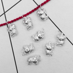 Charm bạc hình tiên cá treo