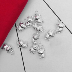 Charm bạc hình tiên cá treo