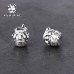 Charm bạc hình lọ mật ong treo