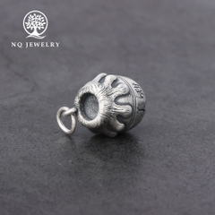 Charm bạc hình lọ mật ong treo