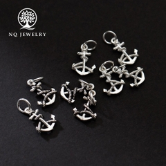 Charm treo mỏ neo bạc thái