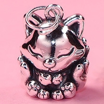 Charm treo 3D hồ ly 9 đuôi
