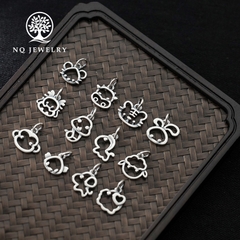 Charm treo 12 con giáp ngộ nghĩnh