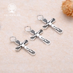 Charm bạc thánh giá chúa Jesus
