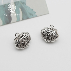Charm bạc túi như ý treo