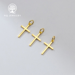 Charm bạc thánh giá treo