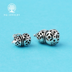 Charm bạc hình hồ lô treo