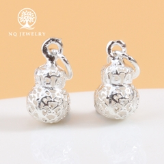 Charm bạc hình túi tiền treo