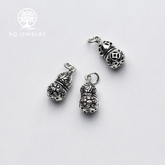 Charm bạc hình hồ lô treo