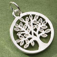 Charm bạc Cây trí tuệ treo
