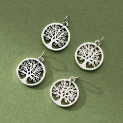 Charm bạc Cây trí tuệ treo
