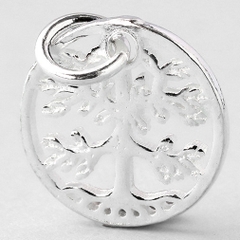 Charm bạc cây trí tuệ treo