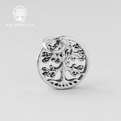 Charm bạc cây trí tuệ treo