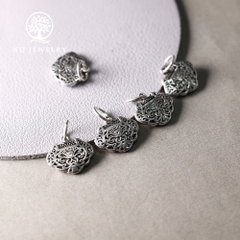 Charm bạc hình túi như ý treo