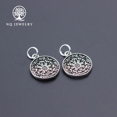Charm bạc cung hoàng đạo 12 con giáp treo