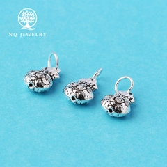 Charm bạc hình túi tiền treo