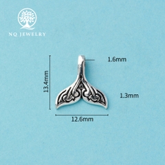 Charm bạc đuôi nàng tiên cá
