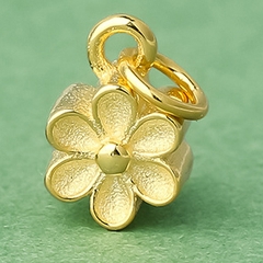 Charm bạc hình hoa anh đào treo