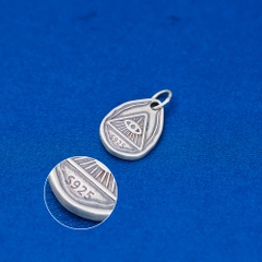 Charm bạc hình thần Ganesha - thần đầu voi treo