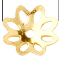 Charm bạc chụp hạt, bọc hạt họa tiết
hoa văn