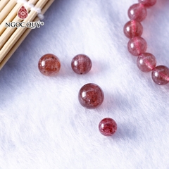 Hạt lẻ đá Thạch anh dâu đỏ