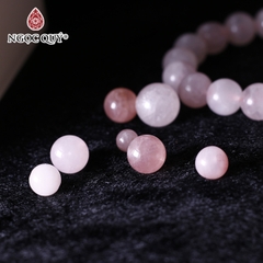 Hạt lẻ đá Thạch anh hồng nhạt