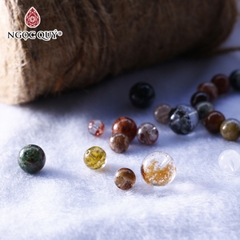 Hạt lẻ đá Thạch anh ưu linh đa sắc