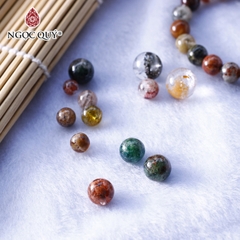 Hạt lẻ đá Thạch anh ưu linh đa sắc