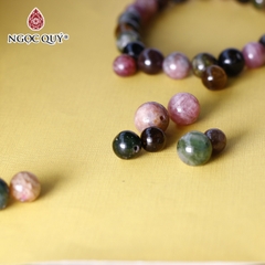 Hạt lẻ đá Tourmaline đa sắc