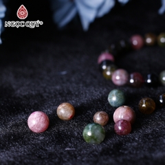 Hạt lẻ đá Tourmaline đa sắc