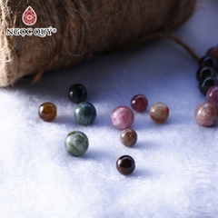 Hạt lẻ đá Tourmaline đa sắc
