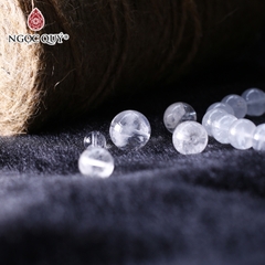 Hạt lẻ đá Thạch anh ưu linh trắng