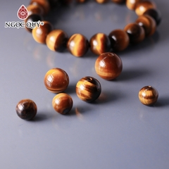 Hạt lẻ đá mắt hổ xanh đen