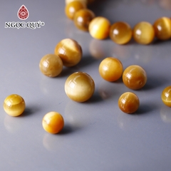 Hạt lẻ đá mắt hổ xanh đen