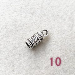 Bịt đầu dây làm khóa vòng tay hoặc dây cổ thủ công handmade, DIY chất liệu hợp kim