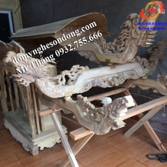 Kiệu mẫu gỗ dổi